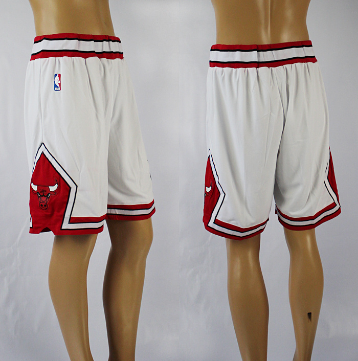  NBA Chicago Bulls New Revolution 30 White Shorts